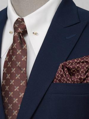 Bộ Suit Xanh Đen Cao Cấp Classic Fit TGS366